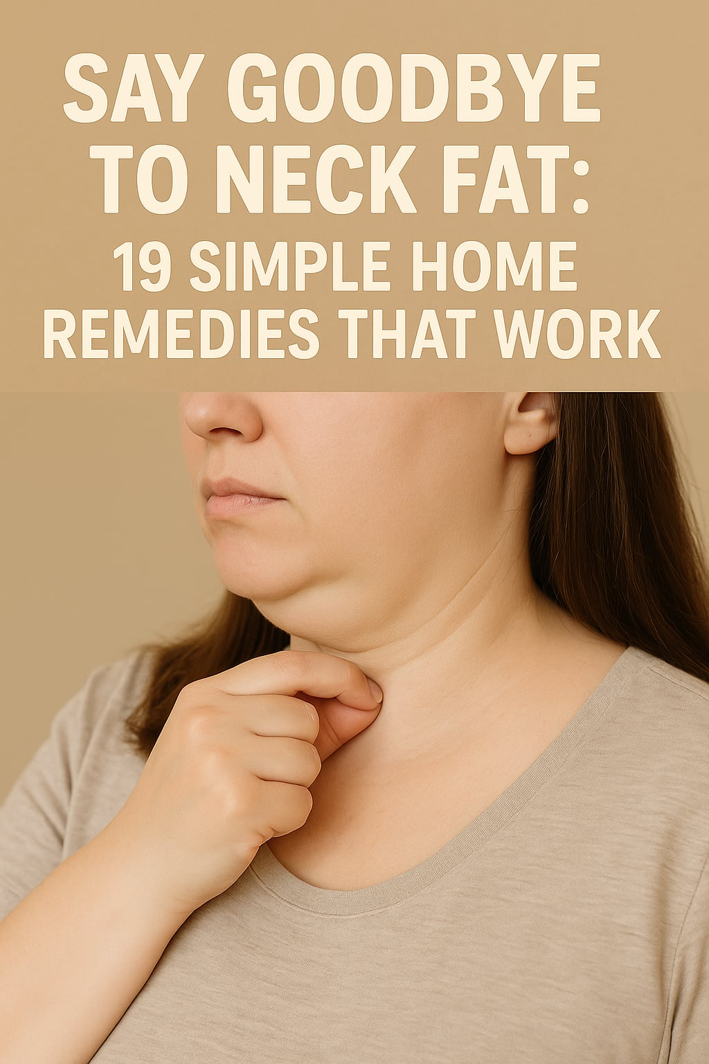 Say Goodbye to Neck Fat: 19 Simple Home Remedies That Work